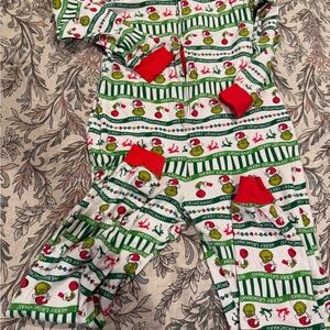 Dr. Seuss Grinch Pajama Set - Green and Red